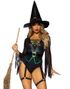 Broomstick Babe - Heksekostyme til Dame - M