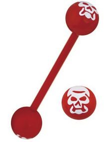 Demon Red/White - Tungpiercing