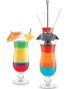 Rainbow Cocktail - Sett for Cocktails med Flere Lag og To Glass - Final Touch