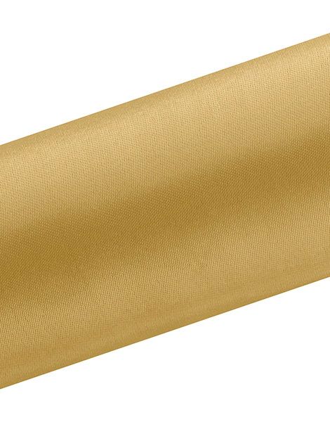 GULDFÄRGAD Bordslöpare i Satin 16 cm x 9 meter