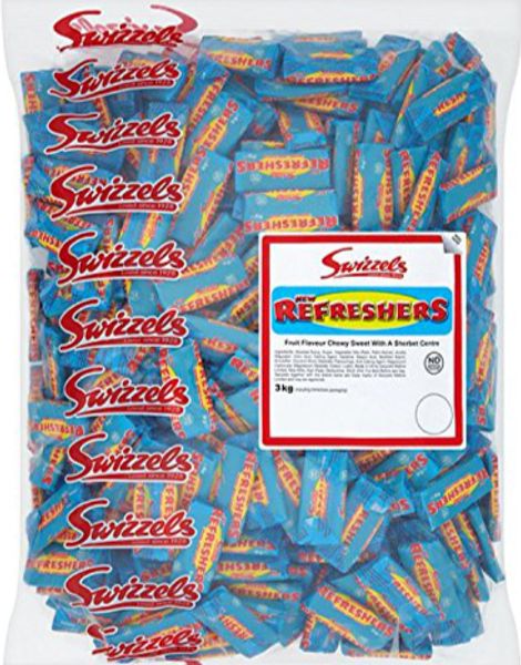 Swizzels Refreshers Chews - 3 kg Påse med Karameller