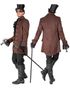 Pirat/Steampunk Frakk Kostyme til Herre
