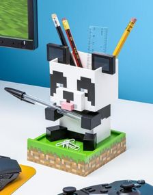 Lisensiert Minecraft Panda Pennholder 15 cm