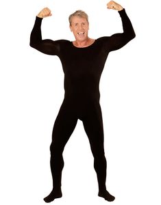 Svart Bodysuit med Långa Ärmar 
