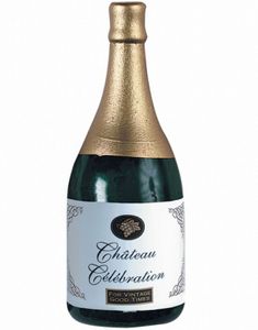 Champagneflaska Ballongvikt med Fästring