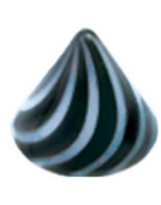 Candy Spike Black - 4 mm Akrylkula till 1,2 mm stång