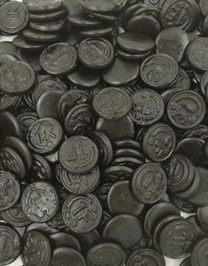 1 kg DeBron Sugarfree Liqurice Coins / Sockerfria Lakrits Mynt