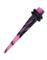Spike Expander - Rosa och Svart Akryl Piercing