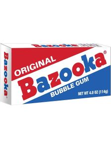 Bazooka Original Bubble Gum - 114 gram