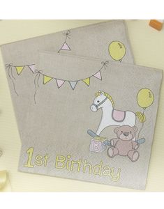 20 st Små Servetter 25x25 cm- My Sweet Baby