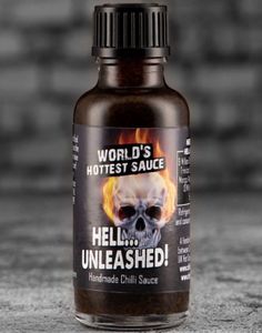 Hell Unleashed - Världens Starkaste Hotsås 30 ml (UK Import)