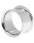 Simple Silver - Silverfärgad Piercing Tunnel
