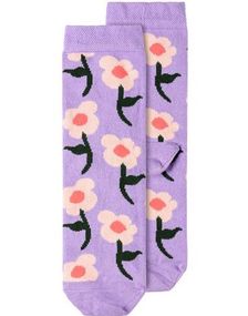 Lilla Sokker med Blomster