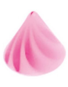 Candy Spike Pink - 4 mm Akrylkula till 1,2 mm stång
