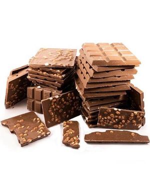 1,5 kg Risbräck Zero - Choklad med Puffat Ris - Chokly (Utan tillsatt socker)