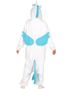 Vit och Blå Enhörning Kigurumi Unisex Dräkt