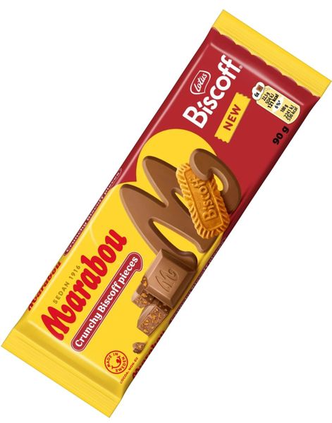 Marabou Sjokoladeplate med Biscoff 90 gram