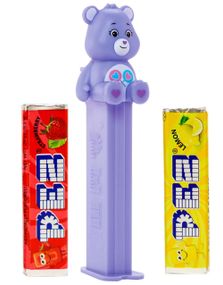 Share Bear - Care Bears Pez-hållare med 2 Pez-paket