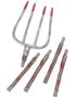 Long Bloody Pitchfork med justerbar längd 153x25 cm