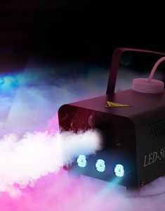 400W Stage Effects Røykmaskin med Lys og Fjernkontroll