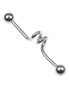 Spiral Spring Öronbarbell