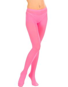 Neonrosa Strumpbyxor