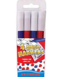 4 stk Bingo Dabbers / Markeringstusjer
