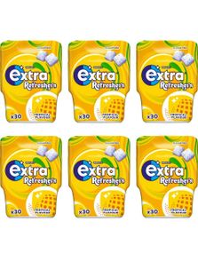 6 stk Extra Refreshers Tropical Flavour Tyggegummi Boks 67g - Hel Eske
