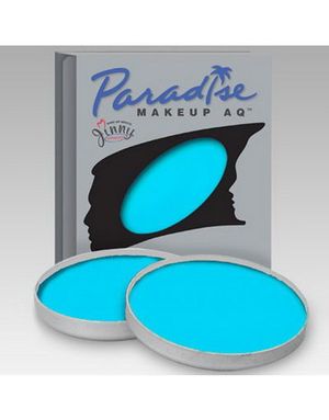 Paradise Aqua Makeup - Refill Size - 7 g - Light Blue Mehron Ansikts- och Kroppssmink