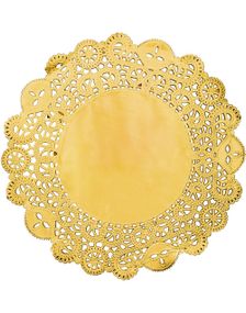 50 stk Guld Färgade Lyxiga Dekorerade Bordstabletter
