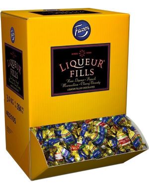 3 kg Fazer Liqueur Fills - Likörpraliner i Dispenserask