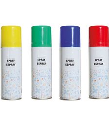 Silly String / Serpentine Spray i olika färger