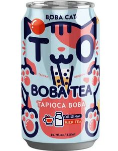 ÄT SNART PRODUKT - Boba Cat Original Milk Tea - Popping Bubble/Boba Tea 315 ml (Taiwan)