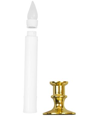 6 st Led Stearinljus - Fladdrande Låga med Timer