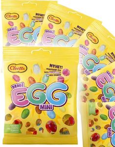 36 st Cloetta Mini Dragéägg - Gelébönor med 18 Smaker - Hela Lådan 5,4 kg