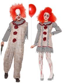 Pardräkt - Pennywise Maskeraddräkt