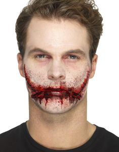 Stitched Smile - Latexsår med Fästningsmedel