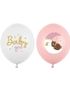 50 stk 30 cm - Baby Girl Ballonger Miks