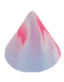 Firepoint Pink/Blue - 4 mm Akrylkula till 1,2 mm stång