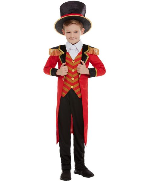 The Greatest Showman Inspirerad Cirkusdirektör Barndräkt