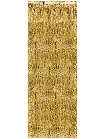 Guldfärgat Dörrdraperi 250x90 cm