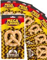 10 st Mega Gummies German Pretzel - Vingummi Saltkringle med Colasmak - Hela Lådan 1,2 kg