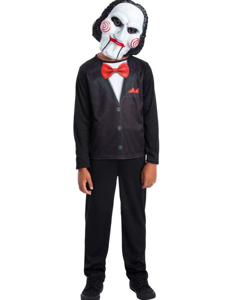 Jigsaw Kostyme til Barn med Maske