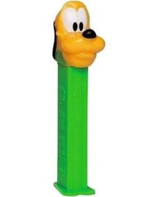 Musses Klubbhus Pluto Pez-Hållare med 2 stk Pez Paket