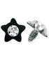 Star With Stone - Svart Dermal Anchor Kula