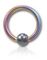 Multi Color Titan BCR med Hematite Ball