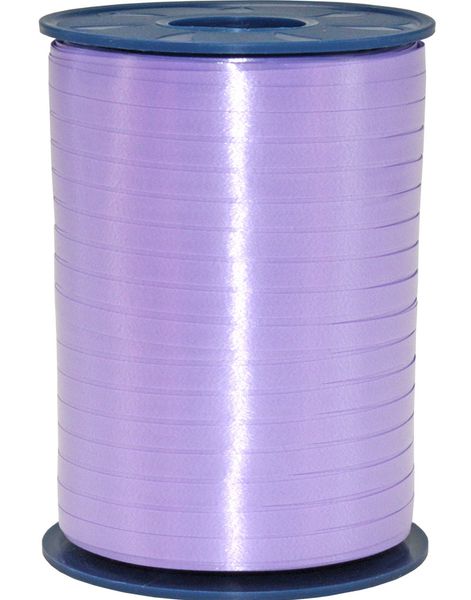 500 meter Lavendelfärgat Ballongsnöre / Presentband - 5 mm Brett