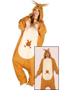 Känguru Kigurumi Unisex Kostym