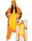 Tiger Inspirerad Kigurumi Dräkt