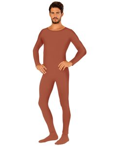 Brun Bodysuit med Långa Ärmar
